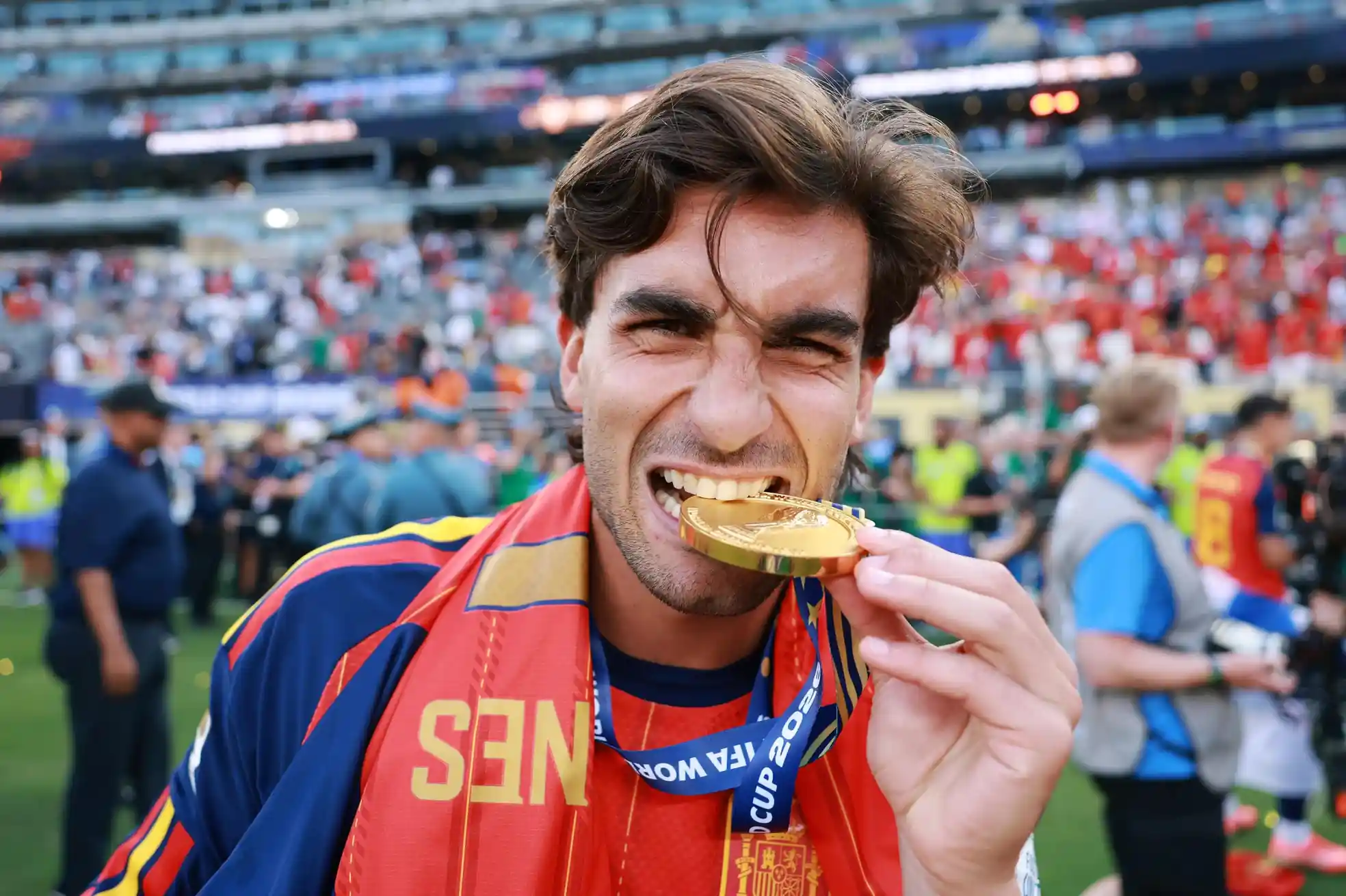Photos: Medal merriment at the World Cup